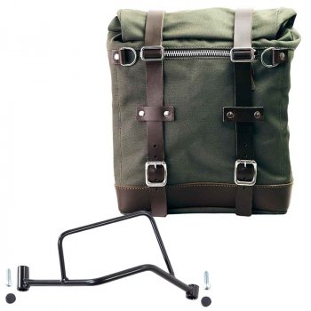 Alforja Lateral Scram en Lona 22L-30L + Marco Derecho R 1200 R LC