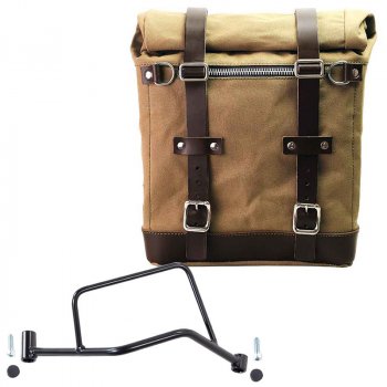 Alforja Lateral Scram en Lona 22L-30L + Marco Derecho R 1200 R LC