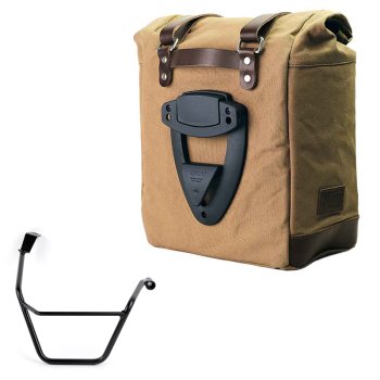 Alforja Scram en Lona 22L-30L + Chasis derecho Triumph Street Scrambler 900 (a partir de 2026)