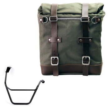 Alforja Scram en Lona 22L-30L + Chasis derecho Triumph Street Scrambler 900 (a partir de 2026)