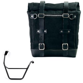 Alforja Scram en Lona 22L-30L + Chasis derecho Triumph Street Scrambler 900 (a partir de 2026)