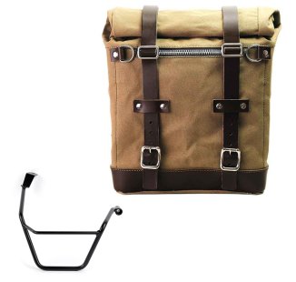Alforja Scram en Lona 22L-30L + Chasis derecho Triumph Street Scrambler 900 (a partir de 2026)