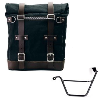 Alforja Scram en Lona 22L-30L + Triumph Street Scrambler 900 (a partir de 2026) Chasis izquierdo