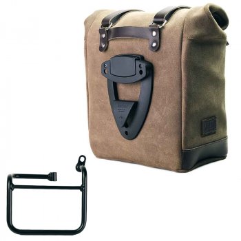 Bolso lateral Scram en serraje 22L-30L + BMW CE 02 Marco Derecho