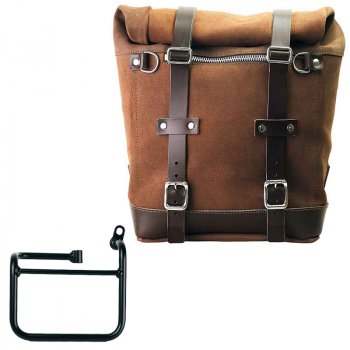 Bolso lateral Scram en serraje 22L-30L + BMW CE 02 Marco Derecho