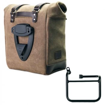 Bolso lateral Scram en serraje 22L-30L + BMW CE 02 Chasis Izquierdo
