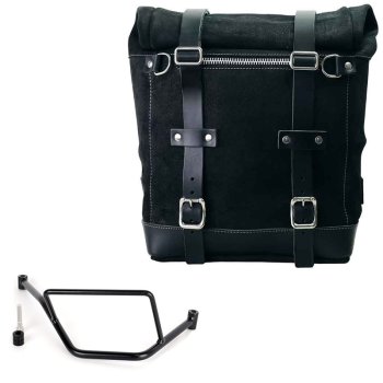 Bolso lateral Scram en serraje 22L-30L + BMW F450GS Bastidor derecho