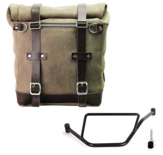 Bolso lateral Scram en serraje 22L-30L + BMW F450GS Bastidor izquierdo