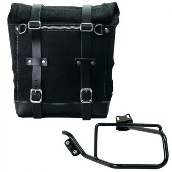 Bolso lateral Scram en serraje 22L-30L + Cuadro R850R - R1100R - R1150R Izquierdo