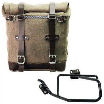Bolso lateral Scram en serraje 22L-30L + Cuadro R850R - R1100R - R1150R Izquierdo