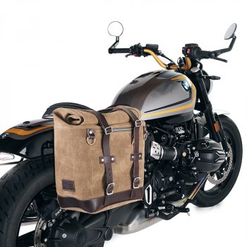 Bolso lateral Scram en serraje 22L-30L + BMW R12 Chasis Derecho