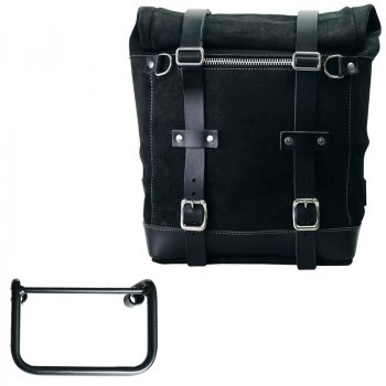 Bolso lateral Scram en serraje 22L-30L + BMW R12 Chasis Derecho