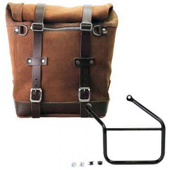 Bolso lateral Scram en serraje 22L-30L + Honda CL500 Marco Izquierdo