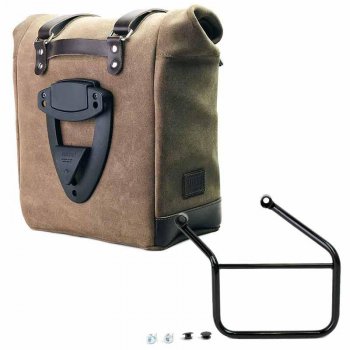 Bolso lateral Scram en serraje 22L-30L + Honda CL500 Marco Izquierdo
