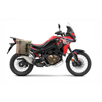 Bolso lateral Scram en serraje 22L-30L + Cuadro Honda CRF1100L Africa Twin & Adventure Sports (2024 en adelante) Derecho