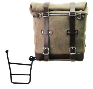 Bolso lateral Scram en serraje 22L-30L + KTM 1290/1390 Super Adventure S-R Chasis derecho