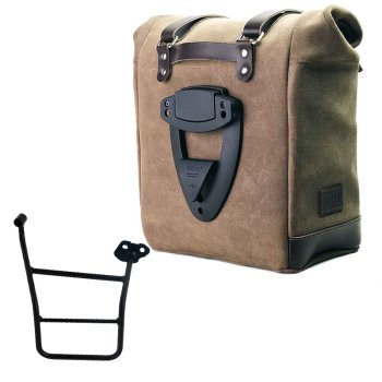 Bolso lateral Scram en serraje 22L-30L + KTM 1290/1390 Super Adventure S-R Chasis derecho
