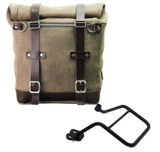 Bolso lateral Scram en serraje 22L-30L + KTM 1290/1390 Super Adventure S-R Bastidor izquierdo