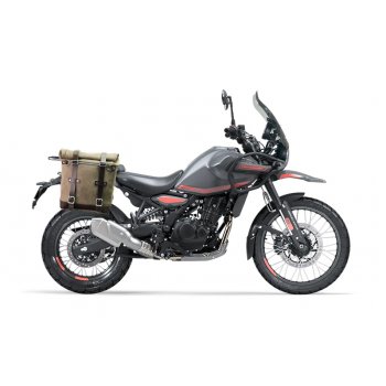 Bolso lateral Scram en serraje 22L-30L + Royal Enfield Himalayan 450 (2024 en adelante) Marco Derecho