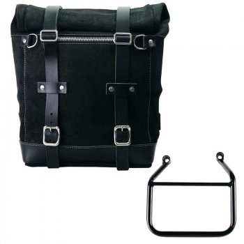 Bolso lateral Scram en serraje 22L-30L + Triumph Speed 400 & Scrambler 400 X Chasis Izquierdo