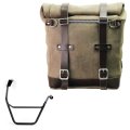 Bolso lateral Scram en serraje 22L-30L + Chasis derecho Triumph Street Scrambler 900 (a partir de 2026)