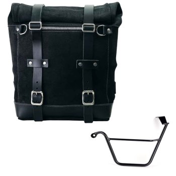 Bolso lateral Scram en serraje 22L-30L + Triumph Street Scrambler 900 (a partir de 2026) Chasis izquierdo