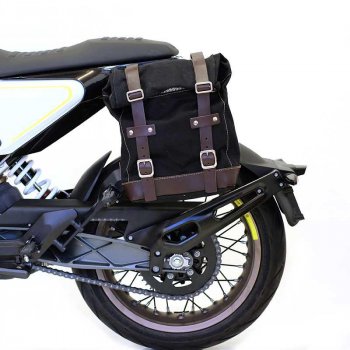 Bolsa lateral de lona + marco husqvarna 401