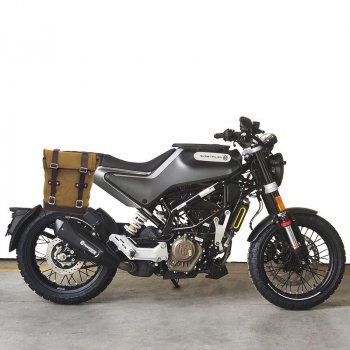 Lona Alforja Lateral + Subchasis Derecho Husqvarna 401 (2020 hasta ahora)