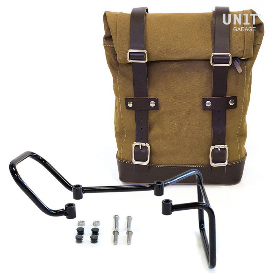 Bolsa lateral de lona + marco husqvarna 401