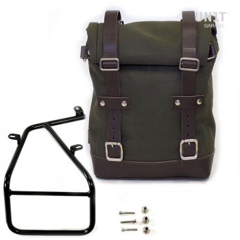 Bolsa lateral de lona + marco de la serie NineT