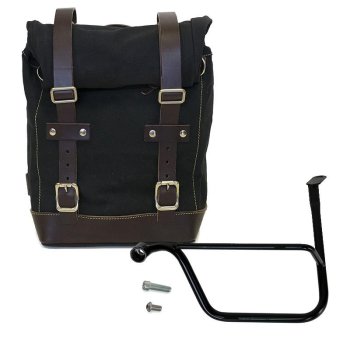 Bolsa lateral de lona + Triumph Cuadro Speed Twin