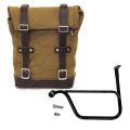Bolso lateral de lona + Bastidor Triumph Speed Twin 1200 & RS (a partir de 2025) Izquierdo