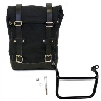 Bolsa lateral de lona + Triumph Cuadro Scrambler 1200 XC_XE