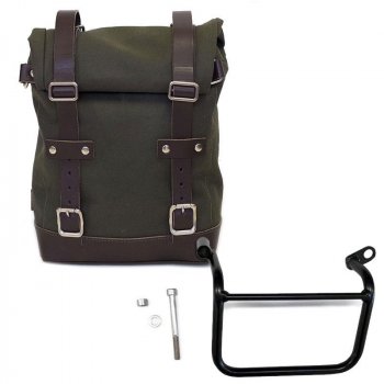 Bolsa lateral de lona + Triumph Cuadro Scrambler 1200 XC_XE