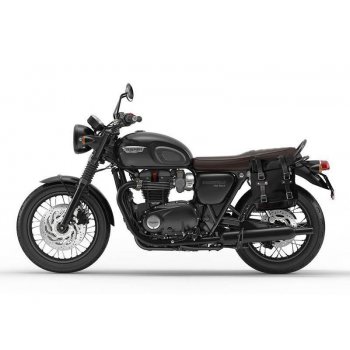 Bolsa lateral de lona + marco Triumph T120 SX (2016<)