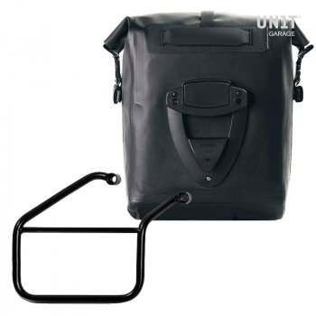 Maleta lateral Canvas + subchasis derecho Triumph Trident 660