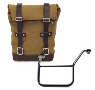 Bolsa lateral de lona + marco Yamaha SX