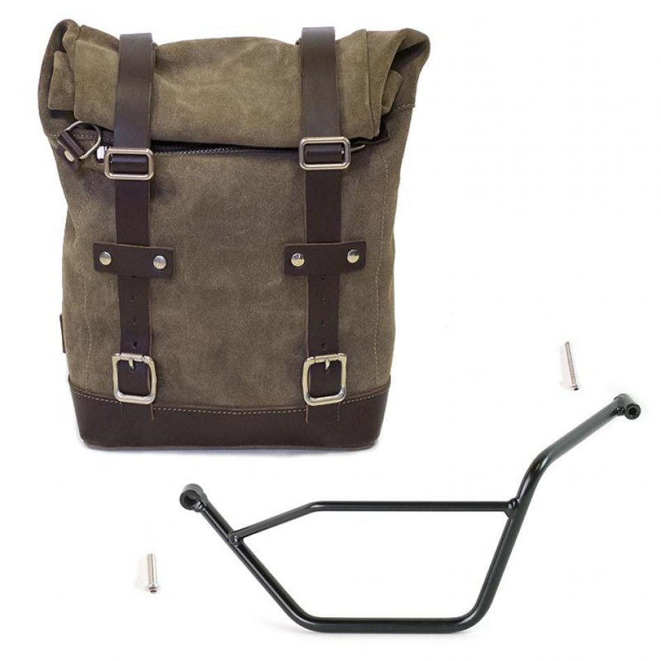 Alforja Lateral Ante encerada + Subchasis Izquierda Bmw R 850R / 1100R / 1150R