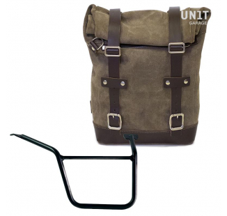 Alforja en serraje + marco derecho Pan America 1250