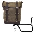 Bolsa lateral de cuero +marco izquierdo Triumph Speed Twin 1200 & RS (a partir de 2025)