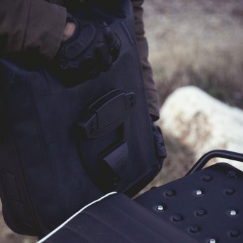 Bolsa lateral de lona + marco de la serie NineT