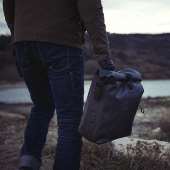 Bolsa lateral de lona + marco de la serie NineT