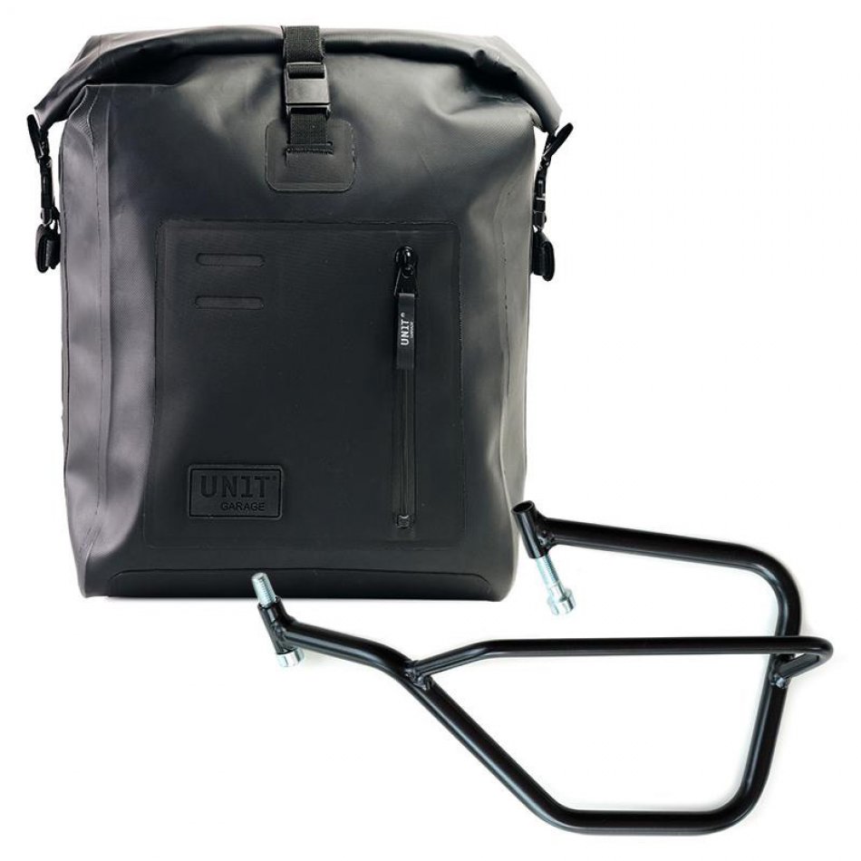 Bolsa lateral Khali TPU + marco izquierdo Yamaha