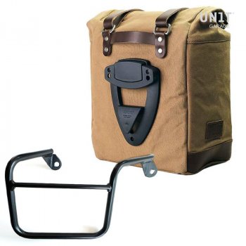 Bolsa lateral de lona + marco Mash DX