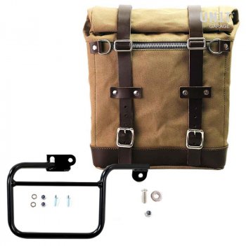 Bolsa lateral Lienzo + Cuadro Serie K