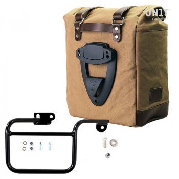 Bolsa lateral Lienzo + Cuadro Serie K