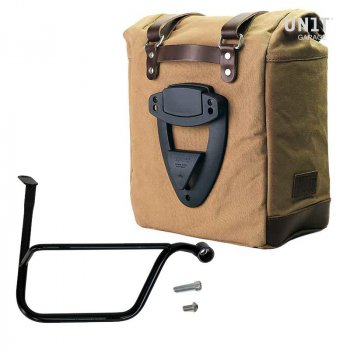 Bolsa lateral de lona + DX frame Triumph Speed Twin 1200 (2019 hasta ahora)
