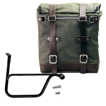 Bolsa lateral de lona + DX frame Triumph Speed Twin 1200 (2019 hasta ahora)