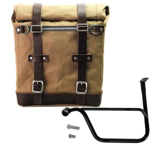 Bolsa lateral de lona + Cuadro SX Triumph Speed Twin 1200 (2019 hasta ahora)