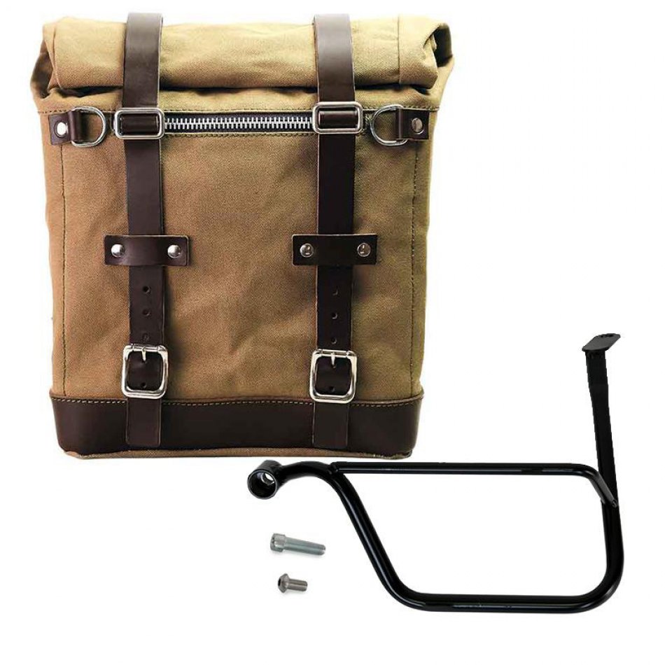 Bolsa lateral de lona + Cuadro SX Triumph Speed Twin 1200 (2019 hasta ahora)